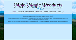 Desktop Screenshot of mojomagicproducts.com